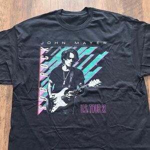 Black Graphic Tour T-Shirt